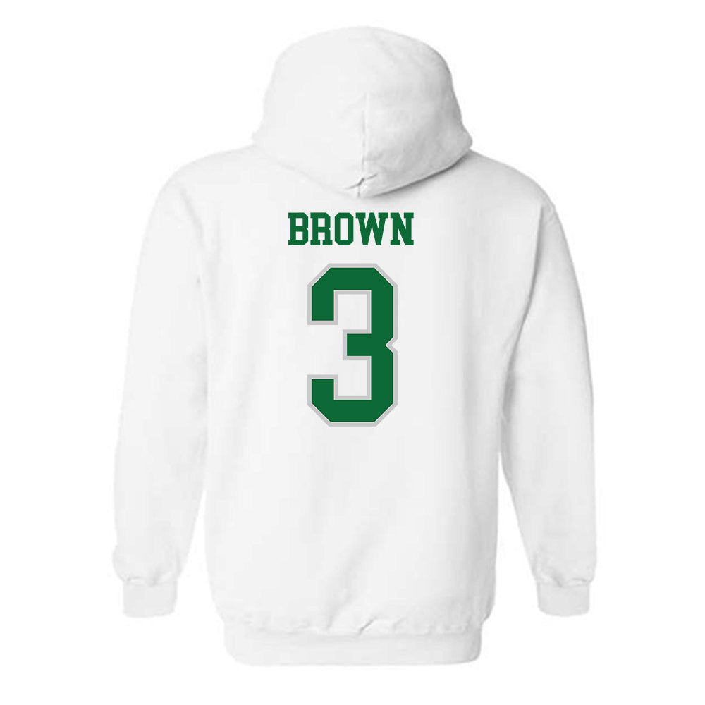 ENMU - NCAA Women's Volleyball : Imahni Brown - Classic Shersey Hooded Sweatshirt-1