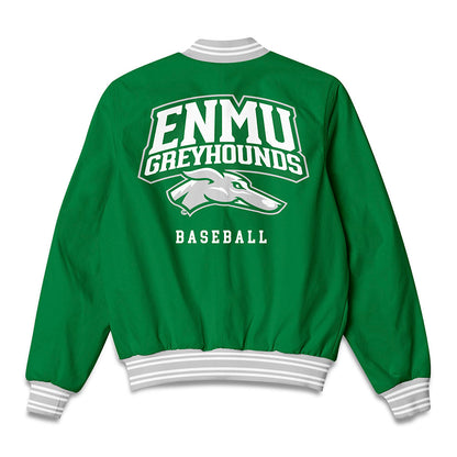 ENMU - NCAA Baseball : Cade Webber - Bomber Jacket-1