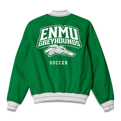 ENMU - NCAA Women's Soccer : Addison Garver - Bomber Jacket-1