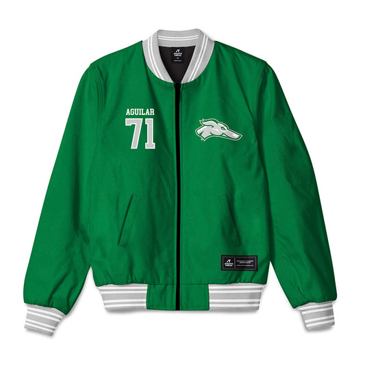 ENMU - NCAA Football : Estevan Aguilar - Bomber Jacket-0