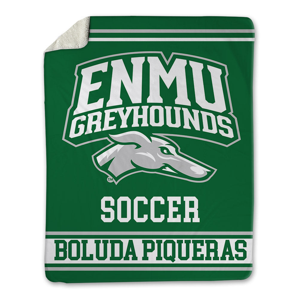 ENMU - NCAA Women's Soccer : Cristina Boluda Piqueras - Blanket-0