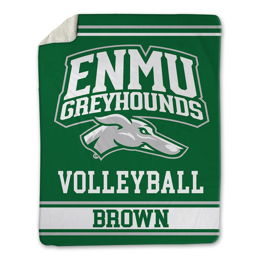 ENMU - NCAA Women's Volleyball : Imahni Brown - Blanket-0