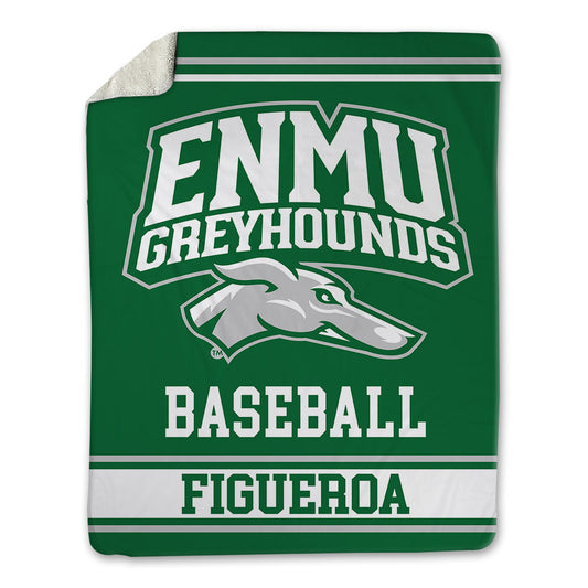 ENMU - NCAA Baseball : Isaiah Figueroa - Blanket-0