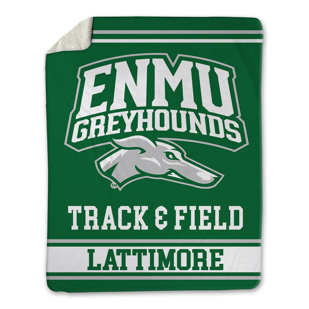 ETBU - NCAA Men's Track & Field : Torrance Lattimore - Blanket-0