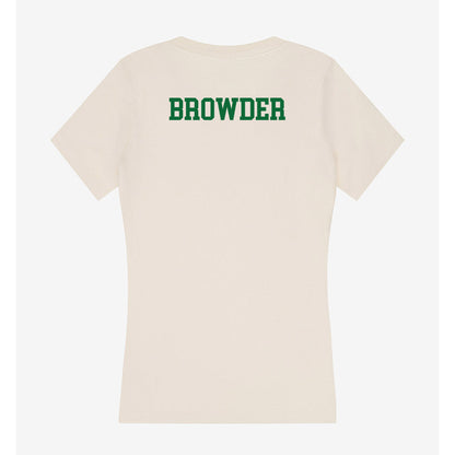 ETBU - NCAA Women's Track & Field : Shakayla Browder - Women's V-Neck T-Shirt-1