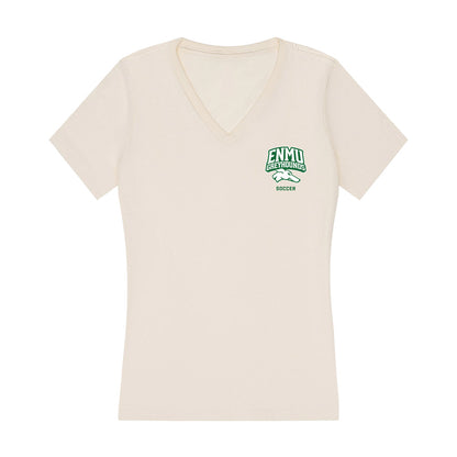 ENMU - NCAA Women's Soccer : Addison Garver - Women's V-Neck T-Shirt-0