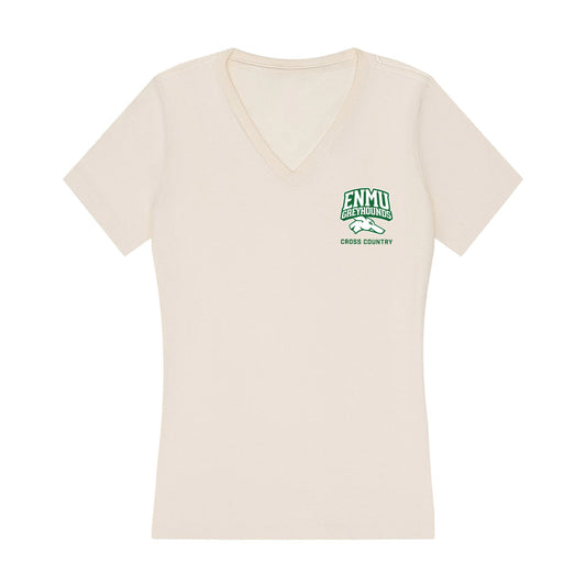 ENMU - NCAA Men's Cross Country : Jackson Gable - Women's V-Neck T-Shirt-0