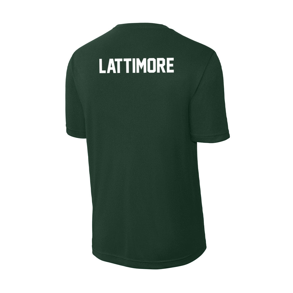 ETBU - NCAA Men's Track & Field : Torrance Lattimore - Activewear T-Shirt-1