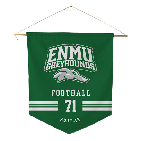 ENMU - NCAA Football : Estevan Aguilar - Pennant - 18" x 21"-0