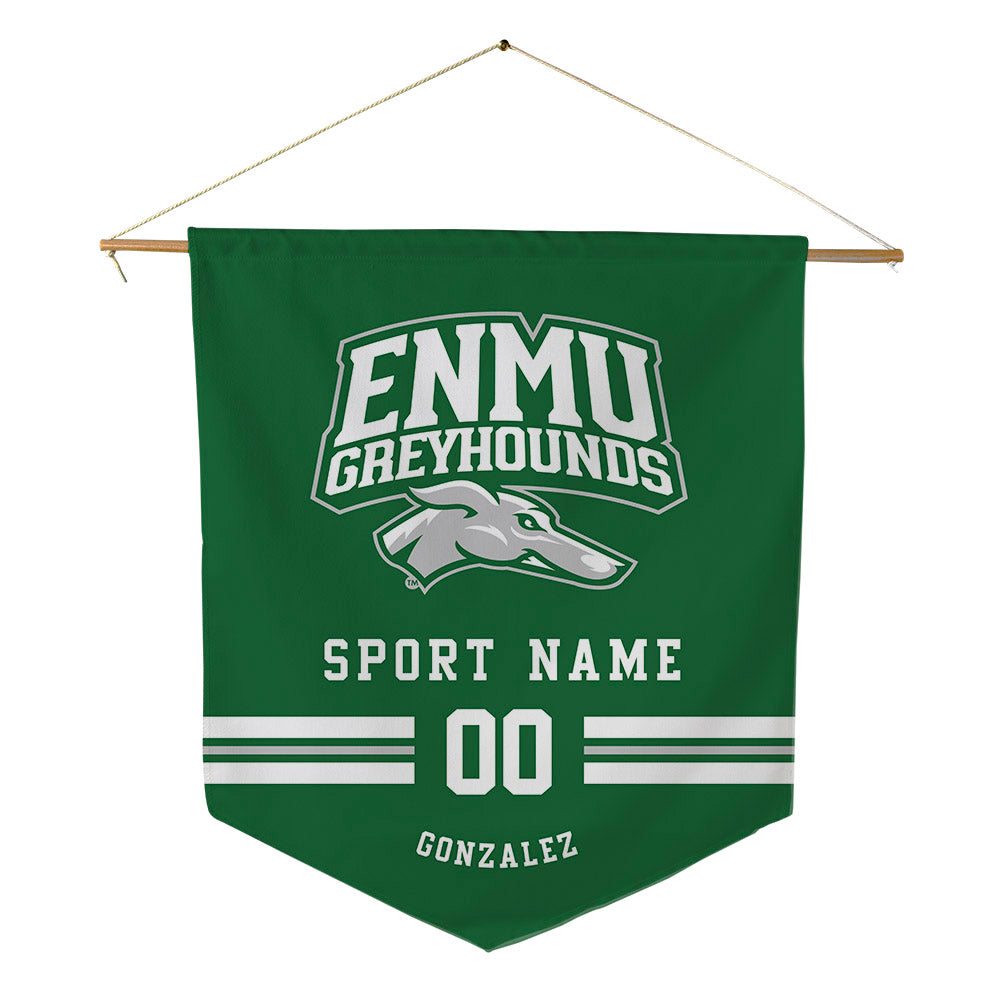 ENMU - NCAA Women's Soccer : Mariana Gonzalez - Pennant - 18" x 21"-0