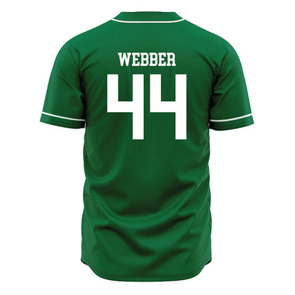 ENMU - NCAA Baseball : Cade Webber - Green Jersey-1
