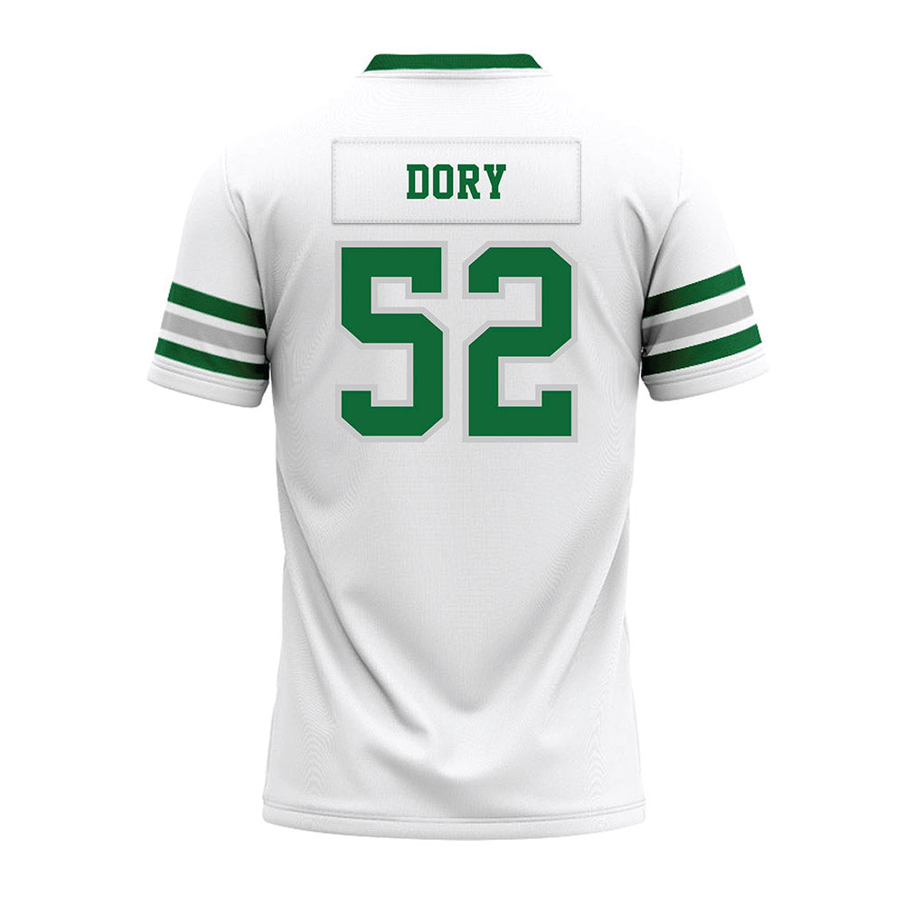 ENMU - NCAA Football : Donovan Dory - White Premium Football Jersey-1
