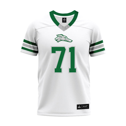 ENMU - NCAA Football : Estevan Aguilar - White Premium Football Jersey-0