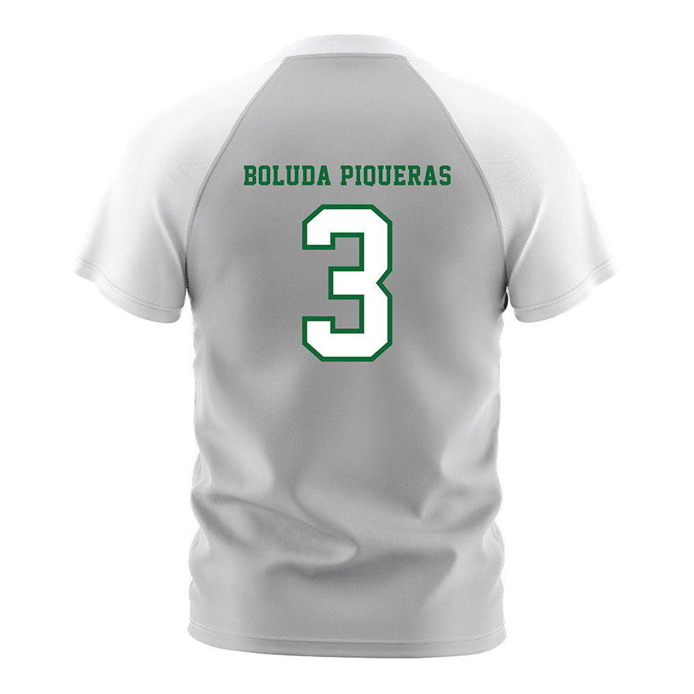 ENMU - NCAA Women's Soccer : Cristina Boluda Piqueras - White Soccer Jersey-1