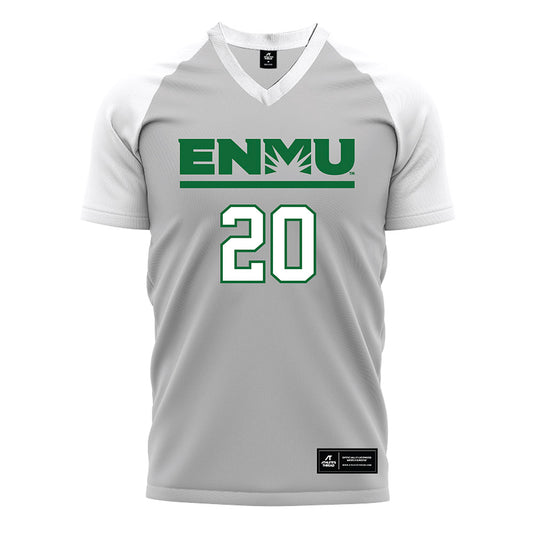 ENMU - NCAA Women's Soccer : Addison Garver - White Soccer Jersey-0