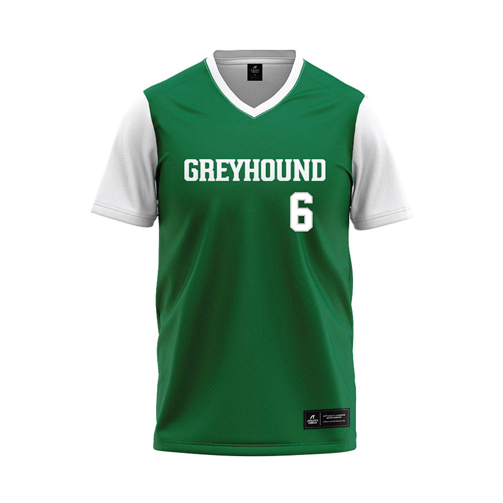 ENMU - NCAA Softball : Lorissa Scott - Green Baseball Jersey-0