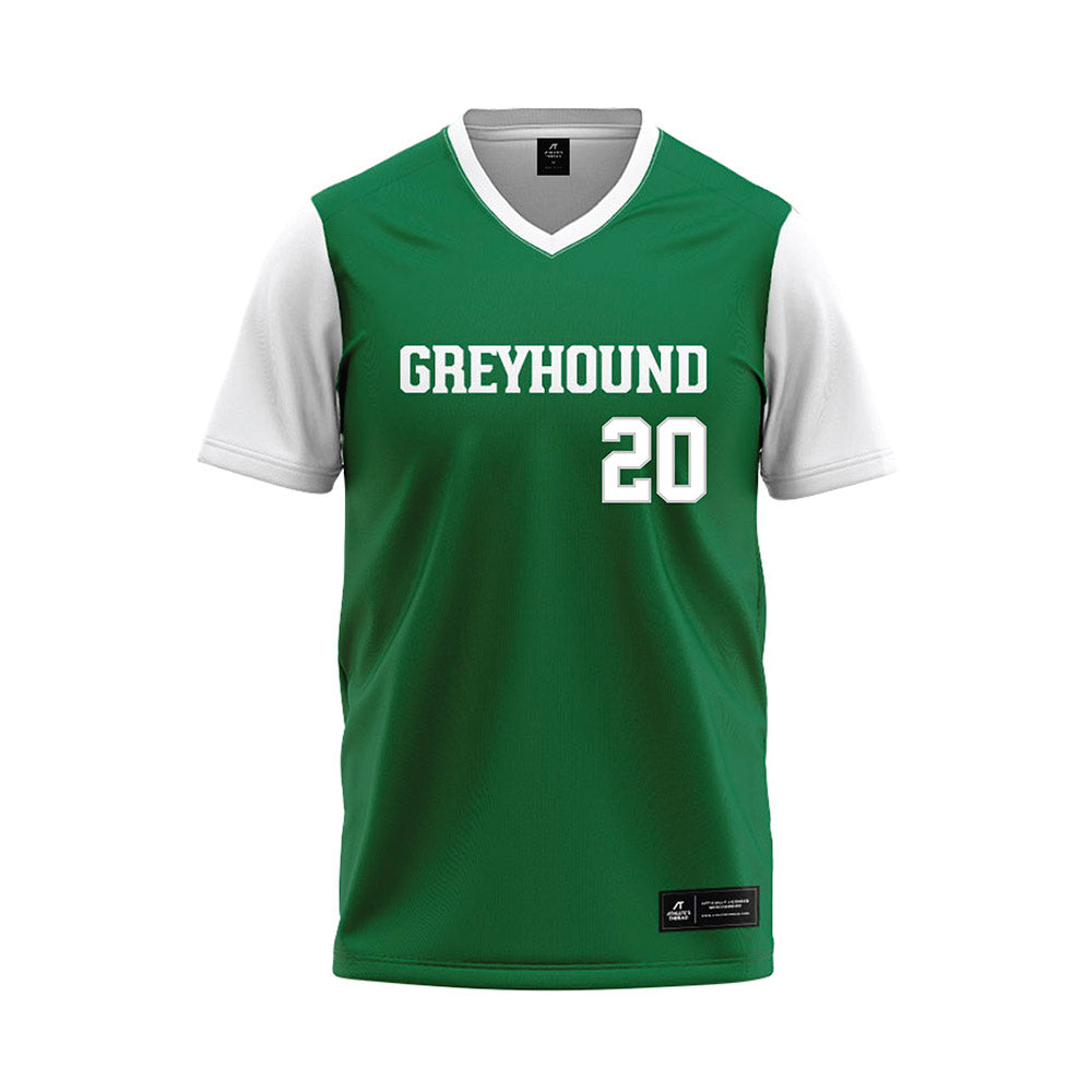 ENMU - NCAA Softball : Samantha Parisi - Green Baseball Jersey-0