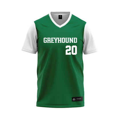 ENMU - NCAA Softball : Samantha Parisi - Green Baseball Jersey-0