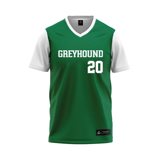ENMU - NCAA Softball : Samantha Parisi - Green Baseball Jersey-0