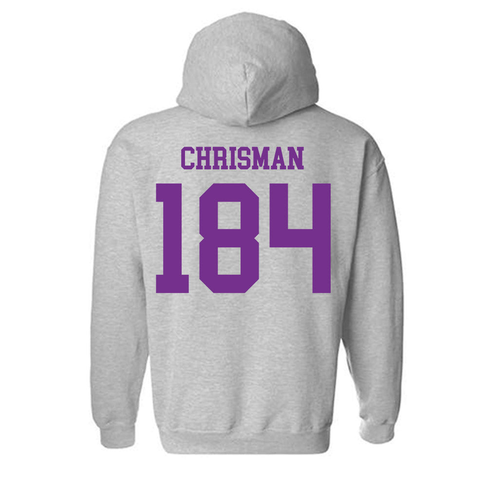 Mount Union - NCAA Wrestling : Blaine Chrisman - Classic Shersey Hooded Sweatshirt-1