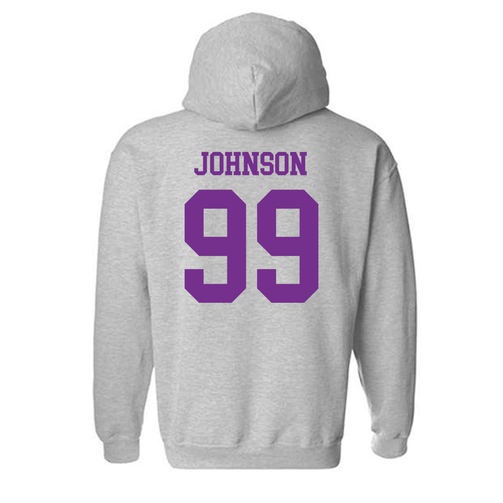 Mount Union - NCAA Football : Jonah Johnson - Classic Shersey Hooded Sweatshirt-1