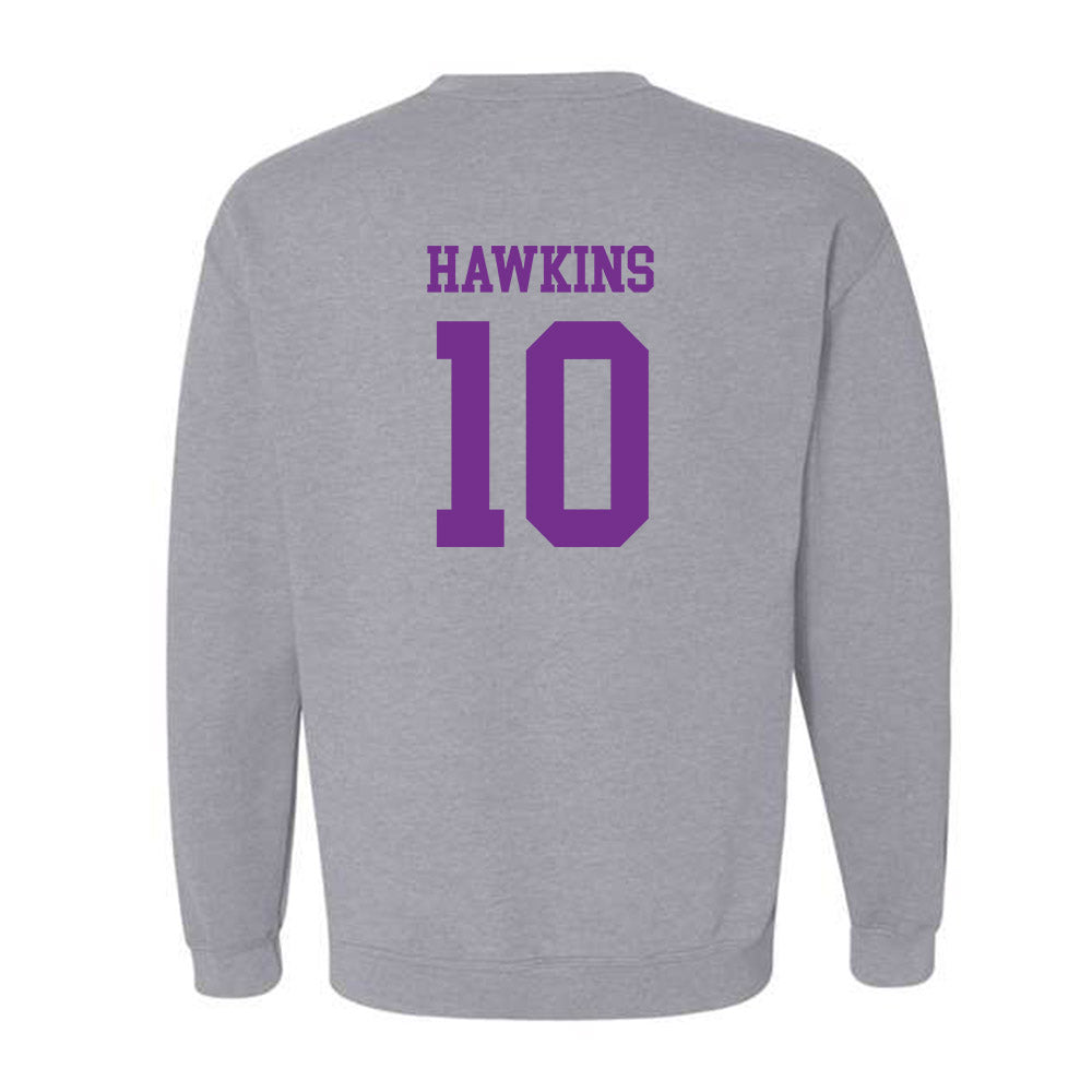 Mount Union - NCAA Football : Hugo Hawkins - Classic Shersey Crewneck Sweatshirt-1