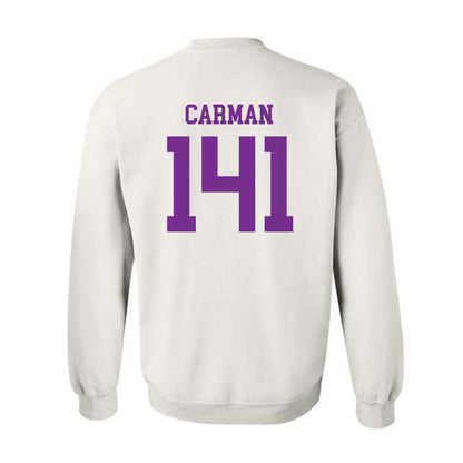 Mount Union - NCAA Wrestling : Joshua Carman - Classic Shersey Crewneck Sweatshirt-1