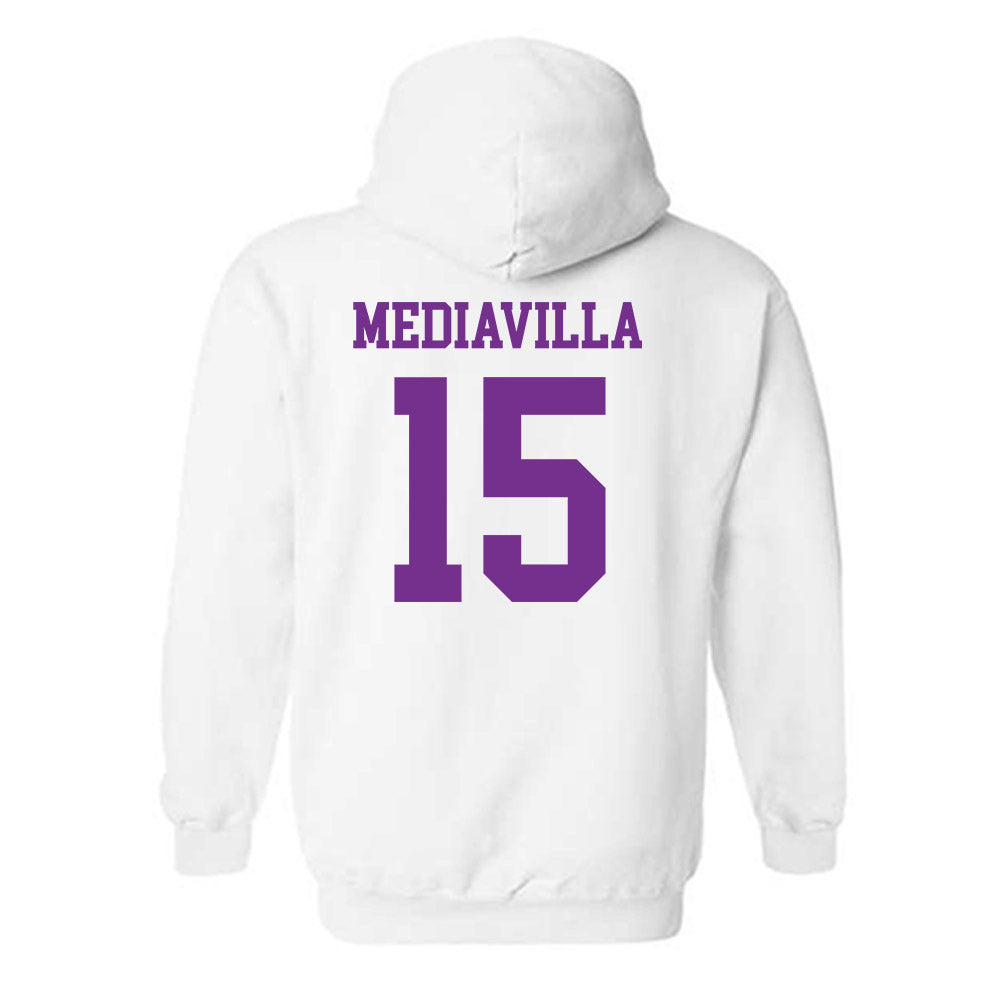 Mount Union - NCAA Baseball : Angel Mediavilla - Classic Shersey Hooded Sweatshirt-1