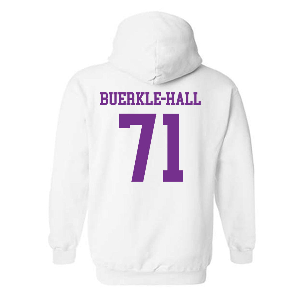 Mount Union - NCAA Baseball : Brayden Buerkle-Hall - Classic Shersey Hooded Sweatshirt-1