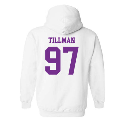 Mount Union - NCAA Football : Jeremiah Tillman - Classic Shersey Hooded Sweatshirt-1