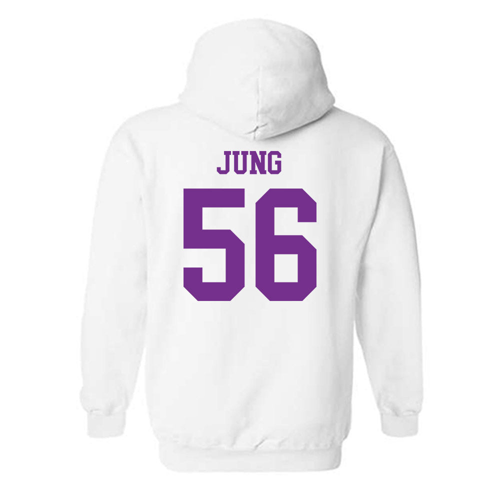 Mount Union - NCAA Baseball : Jake Jung - Classic Shersey Hooded Sweatshirt-1