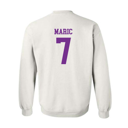 Mount Union - NCAA Football : Ivan Maric - Classic Shersey Crewneck Sweatshirt-1