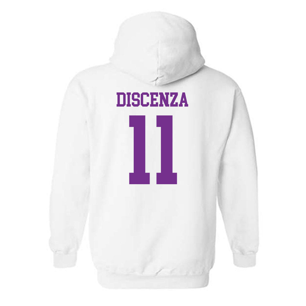 Mount Union - NCAA Men's Lacrosse : Mason Discenza - Classic Shersey Hooded Sweatshirt-1
