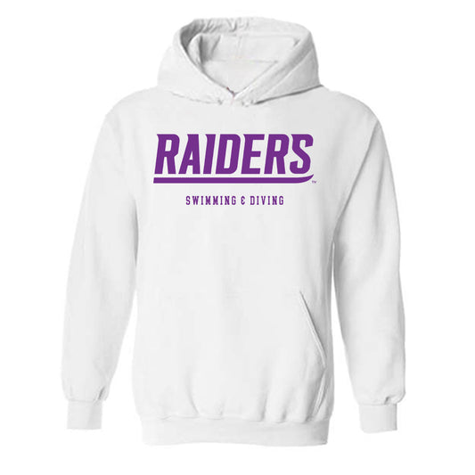 Mount Union - NCAA Men's Swimming & Diving : AJ Quisno - Classic Shersey Hooded Sweatshirt-0