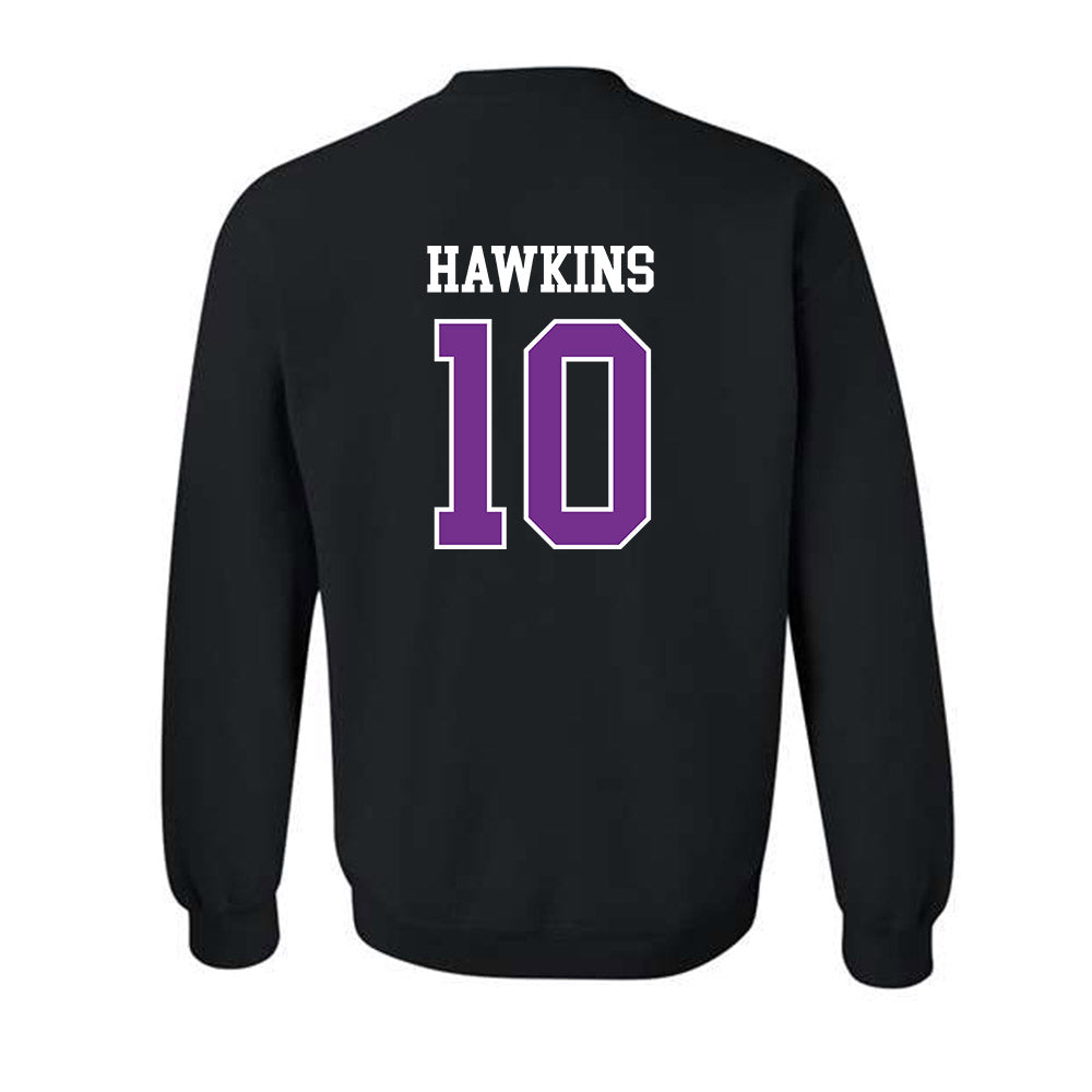 Mount Union - NCAA Football : Hugo Hawkins - Classic Shersey Crewneck Sweatshirt-1