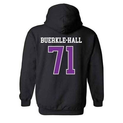 Mount Union - NCAA Baseball : Brayden Buerkle-Hall - Classic Shersey Hooded Sweatshirt-1