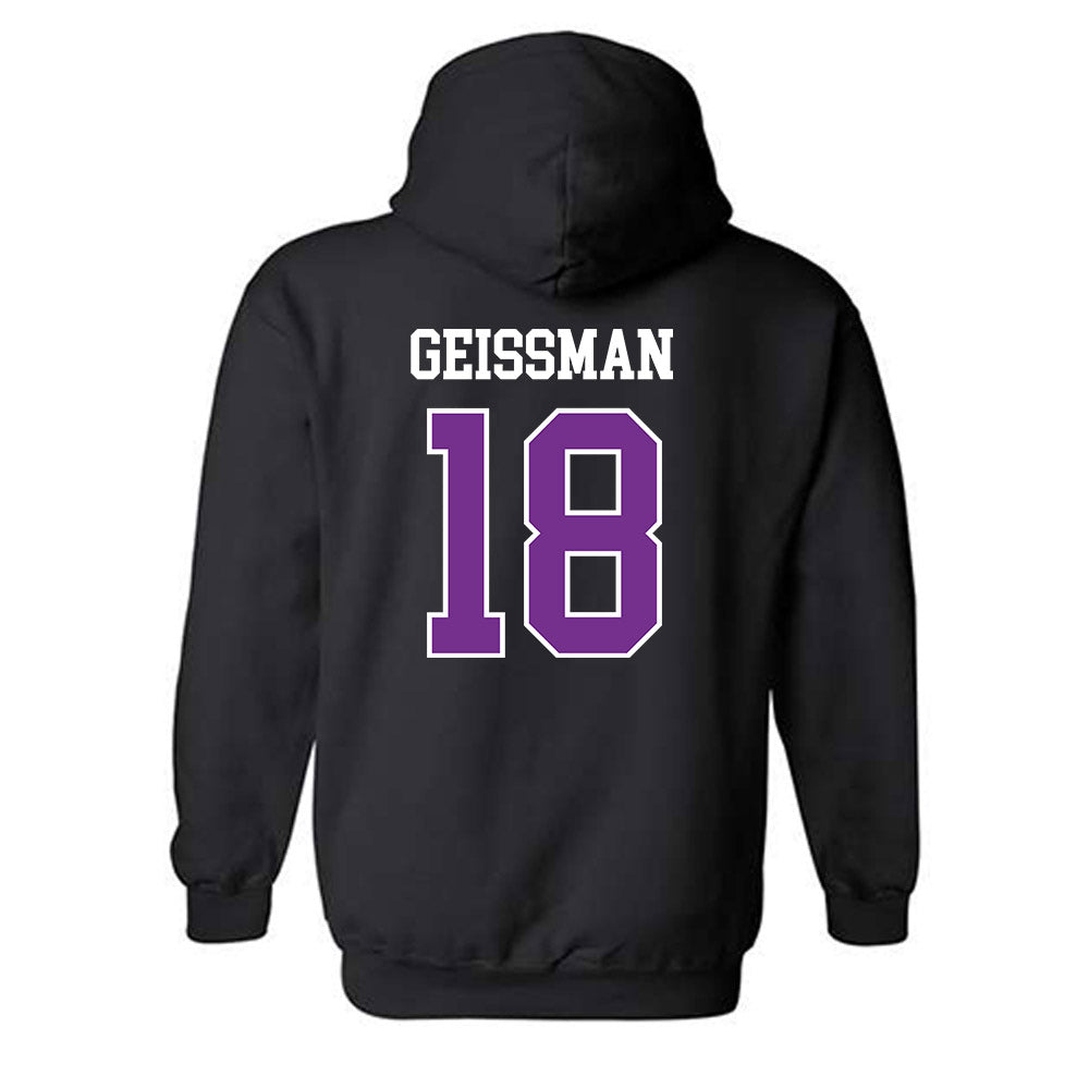 Mount Union - NCAA Men's Volleyball : Owen Geissman - Classic Shersey Hooded Sweatshirt-1