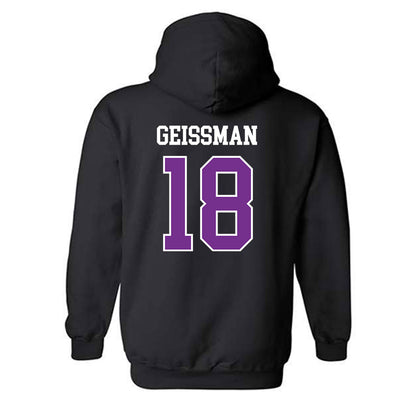 Mount Union - NCAA Men's Volleyball : Owen Geissman - Classic Shersey Hooded Sweatshirt-1