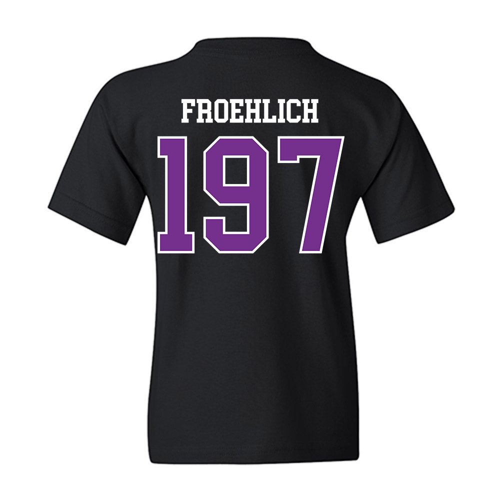 Mount Union - NCAA Wrestling : Landon Froehlich - Classic Shersey Youth T-Shirt-1