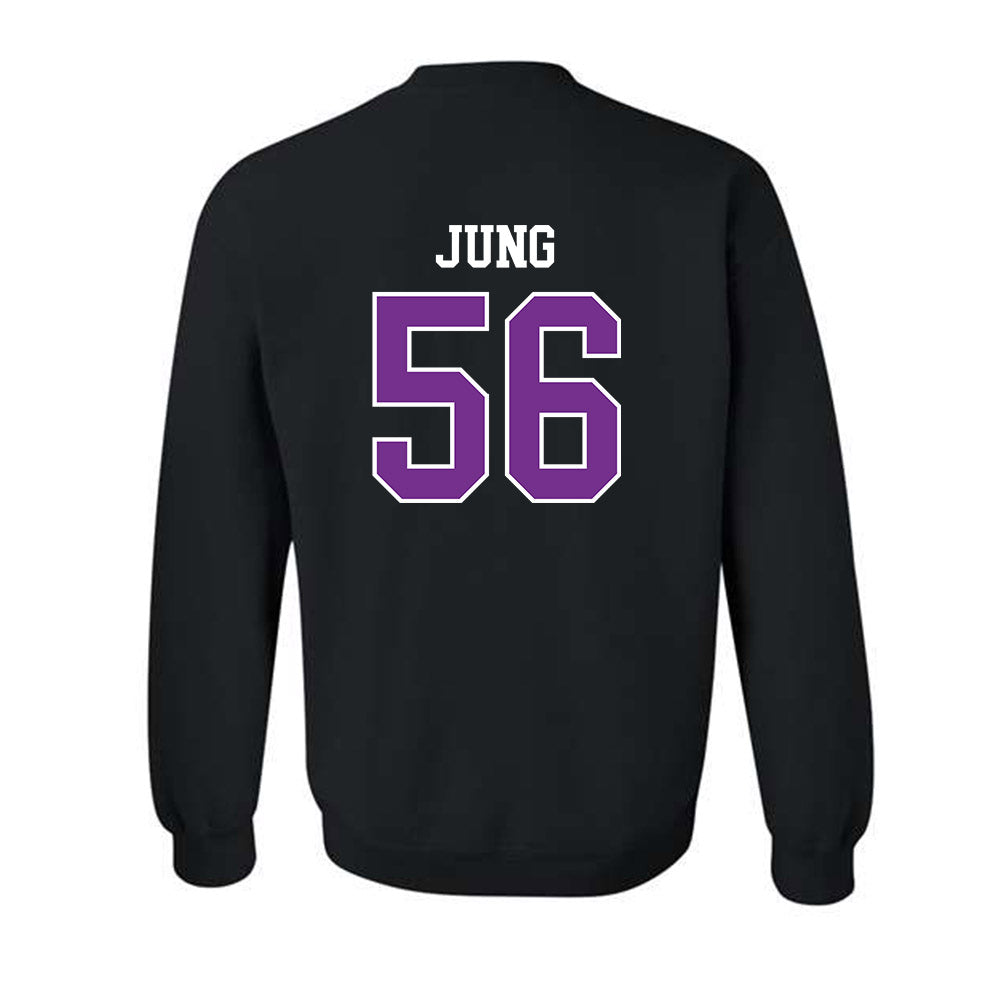 Mount Union - NCAA Baseball : Jake Jung - Classic Shersey Crewneck Sweatshirt-1