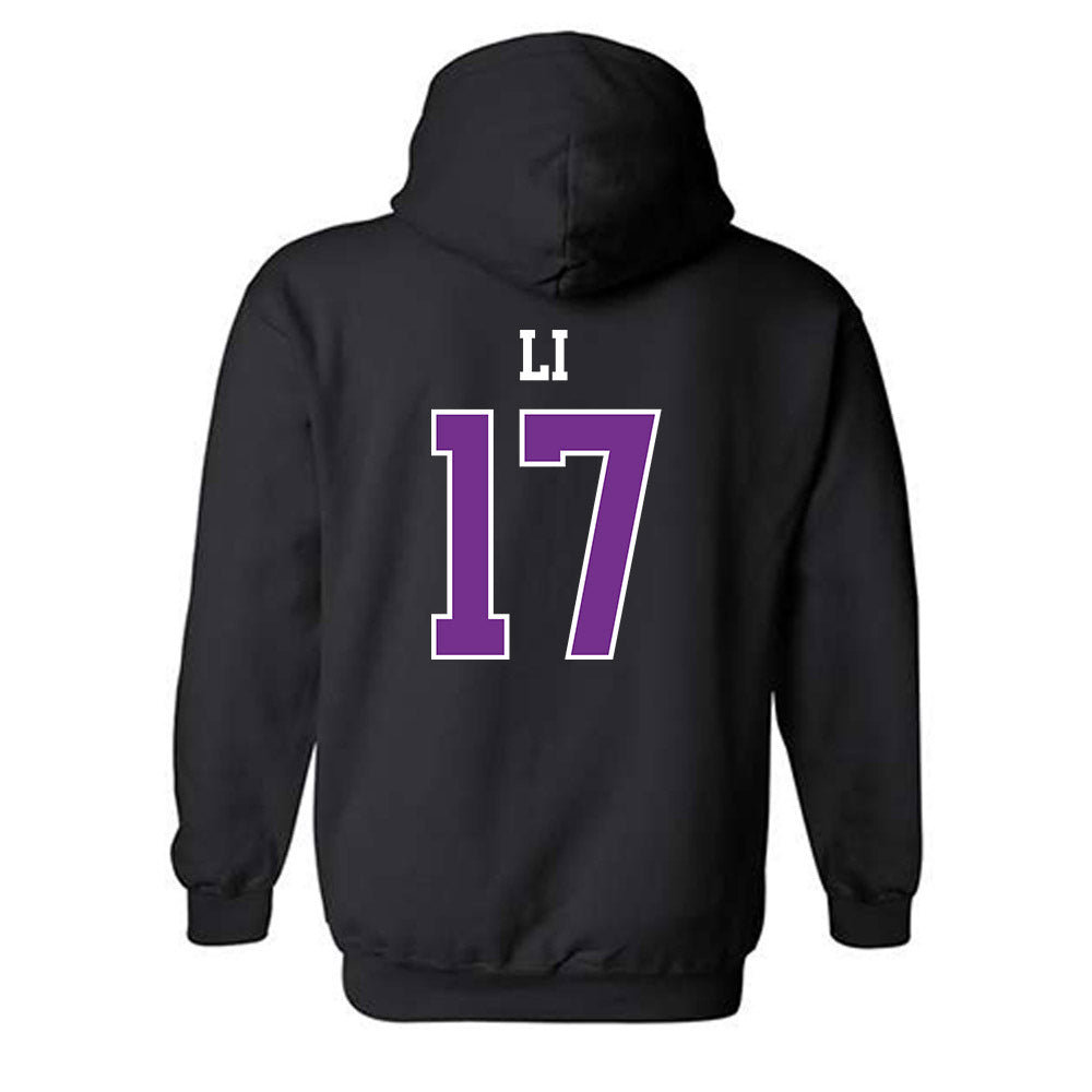 Mount Union - NCAA Men's Lacrosse : braylon li - Classic Shersey Hooded Sweatshirt-1