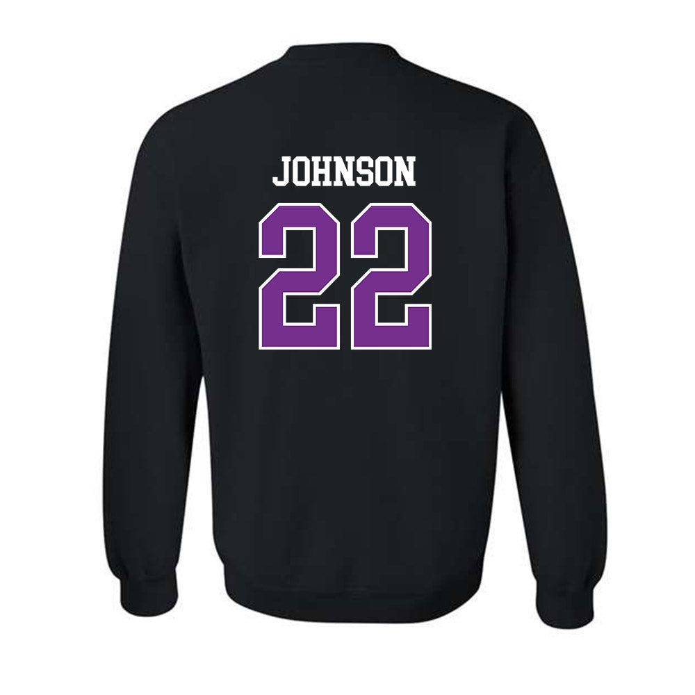 Mount Union - NCAA Men's Basketball : Braylon Johnson - Classic Shersey Crewneck Sweatshirt-1