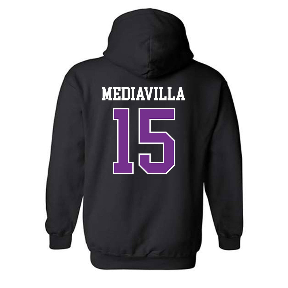 Mount Union - NCAA Baseball : Angel Mediavilla - Classic Shersey Hooded Sweatshirt-1