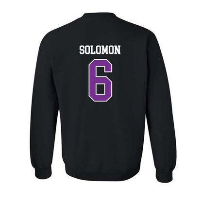 Mount Union - NCAA Football : Stacey Solomon - Classic Shersey Crewneck Sweatshirt-1