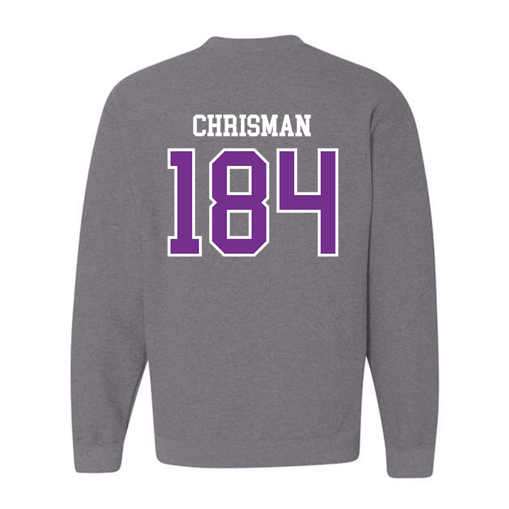 Mount Union - NCAA Wrestling : Blaine Chrisman - Classic Shersey Crewneck Sweatshirt-1