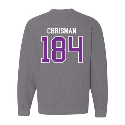 Mount Union - NCAA Wrestling : Blaine Chrisman - Classic Shersey Crewneck Sweatshirt-1