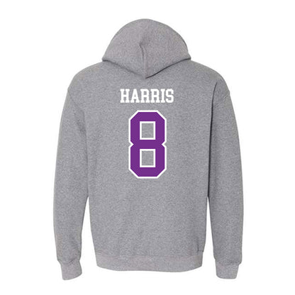 Mount Union - NCAA Football : Jackson Ray Harris - Classic Shersey Hooded Sweatshirt-1