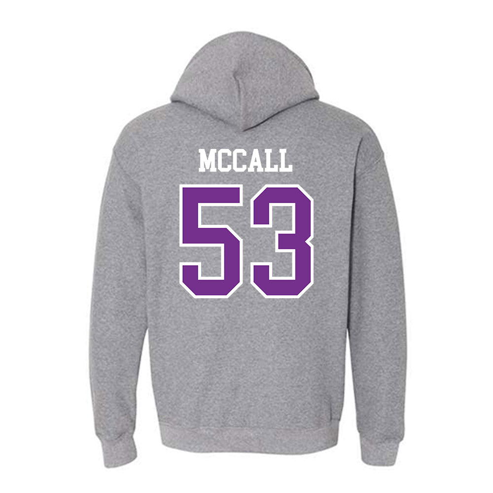 Mount Union - NCAA Football : Ryan McCall - Classic Shersey Hooded Sweatshirt-1