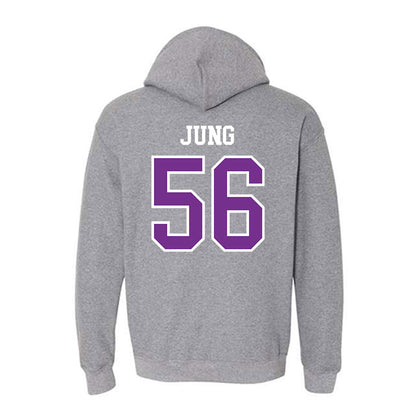 Mount Union - NCAA Baseball : Jake Jung - Classic Shersey Hooded Sweatshirt-1