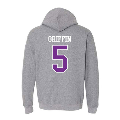 Mount Union - NCAA Women's Basketball : Kelley Griffin - Classic Shersey Hooded Sweatshirt-1